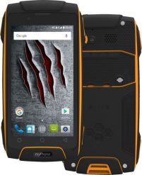 Smartfon myPhone Hammer AXE M 2/16GB Czarno-pomarańczowy. Brązowe smartfony Myphone. Za 998.00 zł.