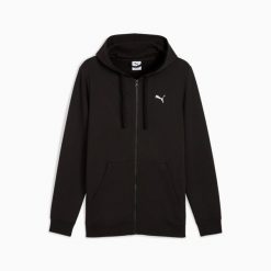 Puma Bluza Ess Small Logo Full-Zip Tr 68677601. Czarne bluzy męskie Puma, m, bez wzorów, bez ramiączek, bez kaptura. Za 152.99 zł.