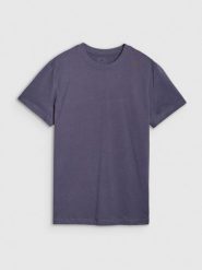 4F T-shirt regular z nadrukiem męski - szary XL. Szare t-shirty męskie 4F, m, bez wzorów, z bawełny, bez kołnierzyka, bez ramiączek. W wyprzedaży za 39.99 zł.