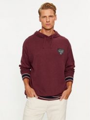 Armani Exchange Sweter 6RZM2A ZM3FZ 14AU Bordowy Regular Fit. Czerwone swetry męskie Armani Exchange, l, bez wzorów, z syntetyku, bez kołnierzyka, bez ramiączek. Za 369.99 zł.