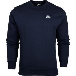 Bluza dresowa męska Nike Club Crew BB. Niebieskie bluzy męskie Nike, m, bez wzorów, z dresówki, sportowe, bez ramiączek, bez kaptura. Za 262.99 zł.
