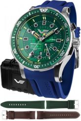 Zegarek Vostok Europe Zegarek męski Vostok Europe PX84-511A770SBL niebieski. Niebieskie zegarki męskie Vostok Europe, bez wzorów. Za 3,630.00 zł.