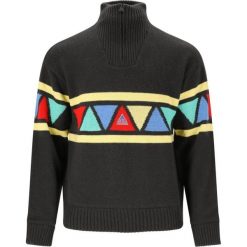 Bluza z kapturem wiatrówka SOS Uni knit. Brązowe bluzy damskie SOS, na zimę, bez wzorów, z kapturem, narciarskie. Za 737.00 zł.