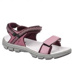 Buty trekkingowe damskie CMP Jedha. Czerwone obuwie trekkingowe damskie CMP, z gumy, bez zapięcia. Za 293.00 zł.