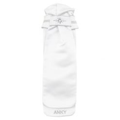 Krawat jeździecki ANKY Stock Stone-DeLuxe C-Wear. Białe krawaty i muchy ANKY, bez wzorów, z poliesteru, eleganckie. Za 273.00 zł.