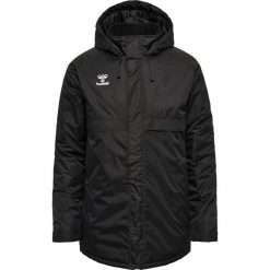 Kurtka zimowa parka Hummel hmlGO PARKA JACKET. Czarne parki męskie Hummel, na zimę, m, bez wzorów, casualowe, bez kołnierzyka, bez kaptura. W wyprzedaży za 341.50 zł.