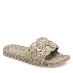 Klapki MEXX. Żółte klapki damskie Mexx, bez wzorów, bez obcasa, bez zapięcia. Za 35.99 zł.