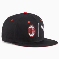 Czapka Z Daszkiem Puma Acm Fan Flatbrim Cap. Czarne czapki damskie Puma, bez wzorów, eleganckie. Za 81.80 zł.
