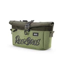 Torba rowerowa na kierownicę przednia na ramię 2,7L składana. Zielone torby na ramię męskie ROCKBROS, z lakierowanej skóry, na ramię. Za 129.99 zł.