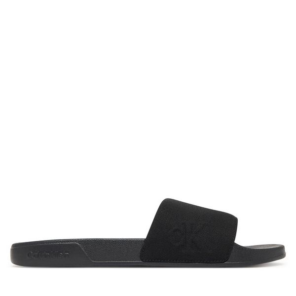 Klapki Calvin Klein. Czarne klapki męskie Calvin Klein, bez wzorów, bez zapięcia. Za 169.99 zł.
