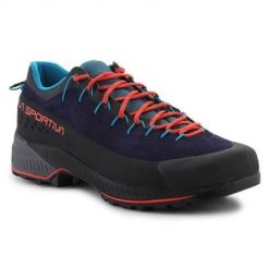 Buty do chodzenia męskie La Sportiva Tx4 Evo. Czarne buty zimowe męskie La Sportiva, bez wzorów, z materiału, bez obcasa, bez zapięcia. Za 1,030.65 zł.