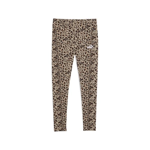 Damskie legginsy Essentials ze zwierzęcym nadrukiem PUMA. Brązowe legginsy damskie Puma, bez wzorów. W wyprzedaży za 124.00 zł.