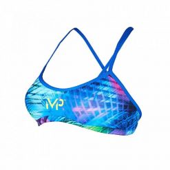 Damski strój kąpielowy FLORIDA - górny díl. Niebieskie stroje kąpielowe damskie Aqua Sphere, l, bez wzorów. Za 95.66 zł.