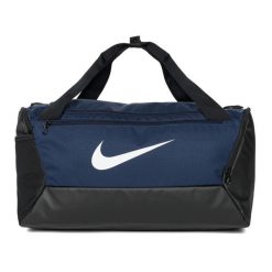 Torba treningowa Nike Brasilia 9.5. Niebieskie torby sportowe męskie Nike, bez wzorów. Za 159.99 zł.