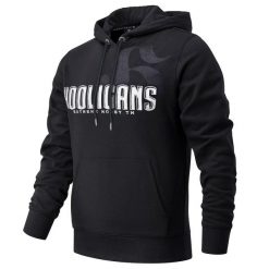 Bluza męska z kapturem EXTREME HOBBY HOOLIGANS. Czarne bluzy męskie EXTREME HOBBY, m, bez wzorów, z bawełny, bez ramiączek, z kapturem. Za 249.00 zł.
