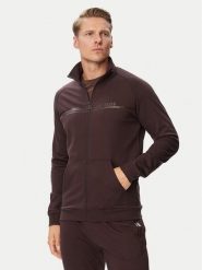 BOSS Bluza Authentic 50554779 Brązowy Regular Fit. Brązowe bluzy męskie Boss, m, bez wzorów, z bawełny, bez ramiączek, bez kaptura. Za 429.99 zł.