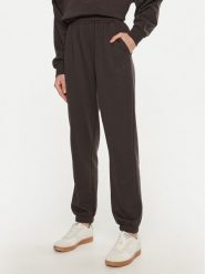 Athlecia Spodnie dresowe Damla EA243322 Brązowy Loose Fit. Brązowe spodnie dresowe damskie Athlecia, bez wzorów, z dresówki. Za 99.99 zł.