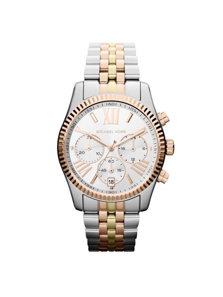 Michael Kors Zegarek Lexington MK5735 Srebrny. Szare zegarki damskie Michael Kors, srebrne. Za 1,049.00 zł.