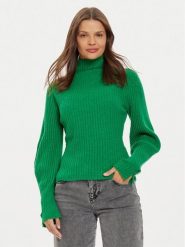 Liu Jo Sweter WF4361 MA57P Zielony Regular Fit. Zielone swetry nierozpinane damskie Liu Jo, xl, bez wzorów, z syntetyku, bez kołnierzyka, bez ramiączek. Za 579.99 zł.