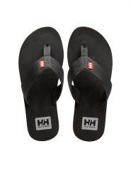 Helly Hansen Japonki Logo Sandal 2 11956 Czarny. Czarne buty sportowe męskie Helly Hansen, bez wzorów, z materiału, bez zapięcia. W wyprzedaży za 109.99 zł.