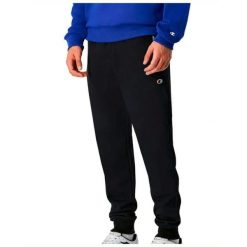 Długie Spodnie Dresowe Champion Cuff L. Czarne spodnie sportowe męskie Champion, l, bez wzorów, z dresówki. Za 247.90 zł.