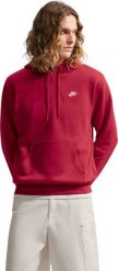 Nike Bluza męska Nike Club BB czerwona FN3859 608 2XL. Czerwone bluzy męskie Nike, m, bez wzorów, bez ramiączek, bez kaptura. Za 302.38 zł.