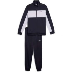 Dres Puma Poly Colorblock Suit, Mężczyźni. Niebieskie komplety dresowe męskie Puma, m, bez wzorów, z dresówki. Za 390.00 zł.