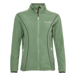 Bluza polarowa damska Vaude Rosemoor Fleece Jacket II. Zielone bluzy damskie Vaude, m, bez wzorów, z polaru, sportowe, bez ramiączek, bez kaptura. Za 324.99 zł.