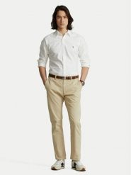 Polo Ralph Lauren Koszula Core Replen 710549084 Biały Slim Fit. Białe koszule męskie Polo Ralph Lauren, m, bez wzorów, z bawełny, bez kołnierzyka, bez ramiączek. Za 569.99 zł.