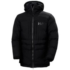 Kurtka puchowa Helly Hansen Patrol. Czarne kurtki męskie Helly Hansen, na zimę, m, bez wzorów, z puchu, z kapturem. Za 1,529.00 zł.
