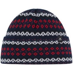 Czapka Eisbar North MÜ. Fioletowe czapki damskie Eisbar, bez wzorów, z wełny, klasyczne. Za 199.90 zł.