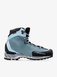 Buty wysokogórskie damskie La Sportiva Trango Tech Leather GTX. Niebieskie obuwie trekkingowe damskie La Sportiva, z gore-texu, bez zapięcia. Za 1,217.00 zł.