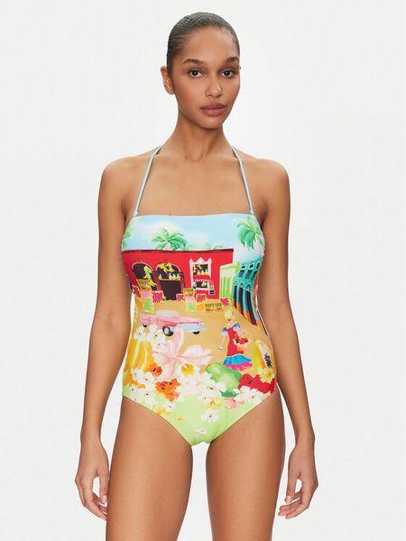 Seafolly Strój kąpielowy Cuba 11099-231 Kolorowy. Stroje kąpielowe damskie Seafolly, bez wzorów, z syntetyku. Za 669.99 zł.