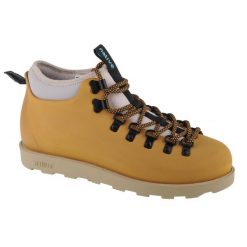 Buty turystyczne zimowe uniseks Native Fitzsimmons Citylite. Brązowe buty sportowe męskie Native Shoes, na zimę, bez wzorów, bez zapięcia. Za 511.50 zł.