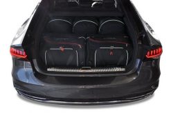 Torby Do Bagażnika Audi A7 2017+ 5Szt Kjust. Czarne torby podróżne damskie KJUST, bez wzorów, z kauczuku. Za 1,555.00 zł.
