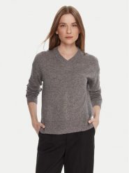 United Colors Of Benetton Sweter 102HD4032 Szary Relaxed Fit. Szare swetry nierozpinane damskie United Colors Of Benetton, s, bez wzorów, z syntetyku, bez kołnierzyka, bez ramiączek. Za 279.99 zł.
