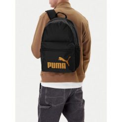 Plecak Puma. Czarne plecaki męskie Puma, bez wzorów, sportowe. Za 89.99 zł.