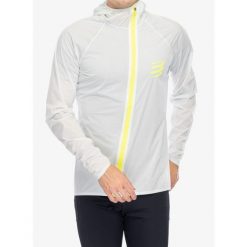 Kurtka do biegania męska Compressport Hurricane Waterproof 10/10 Jacket. Białe kurtki męskie Compressport, m, bez wzorów, bez kaptura, do biegania. Za 665.99 zł.
