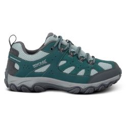 Buty damskie trekkingowe niskie z membraną Edgepoint IV. Niebieskie obuwie trekkingowe damskie Regatta, z syntetyku, bez zapięcia. W wyprzedaży za 307.05 zł.