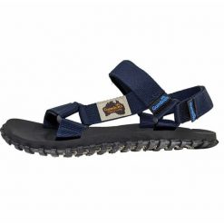 Sandały Gumbies Scrambler Sandal G-SC-UNI-NAVY niebieskie. Niebieskie sandały męskie bez wzorów, z gumy, bez zapięcia. Za 302.33 zł.