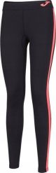 Joma Legginsy damskie Joma Ascona Long Tight czarno-różowe 901127.119 XS. Czarne legginsy damskie Joma, bez wzorów. Za 105.69 zł.