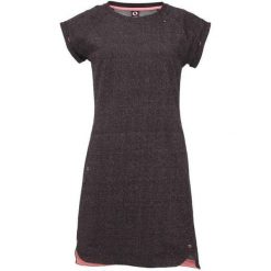 LOAP Eduska sukienka damska XL – Czarna, do kolan. Czarne sukienki damskie Lolë, xl, bez wzorów, sportowe, bez kołnierzyka, bez ramiączek, midi, sportowe. Za 178.99 zł.