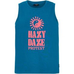 Top bez rękawów damski PROTEST PRTMalang. Czarne koszulki sportowe damskie Protest, bez wzorów, bez ramiączek. Za 148.50 zł.