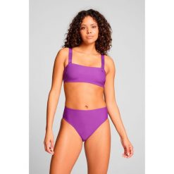 Dół od bikini z wysokim stanem i figi w kolorze fioletowym. Fioletowe bikini Puma, s, bez wzorów. Za 151.99 zł.