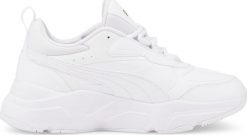 Puma Puma damskie buty sportowe CASSIA SL 385279 01 - białe 36. Białe obuwie sportowe damskie Puma, bez wzorów, bez zapięcia. Za 359.99 zł.