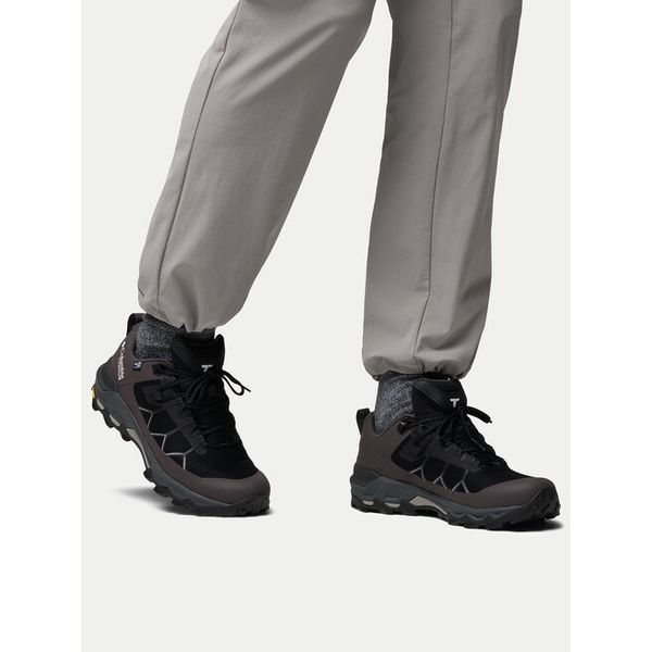 Trekkingi Columbia. Szare buty zimowe męskie Columbia, bez zapięcia. Za 659.99 zł.