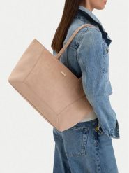 MEXX Torebka CEO-MEXX-L-003-10 Beżowy. Brązowe shopperki damskie Mexx, bez wzorów, z materiału, bez dodatków. Za 229.99 zł.