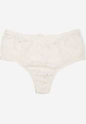 Białe Majtki Stringi z Siateczką i Koronką Tellhana. Białe majtki damskie Born2be, z jeansu. Za 9.99 zł.