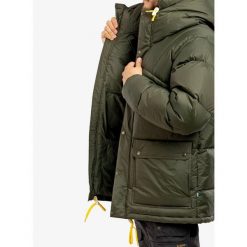 Kurtka puchowa męska Fjallraven Expedition Down Lite Jacket. Zielone kurtki męskie Fjällräven, m, bez wzorów, z puchu, sportowe, bez kaptura. Za 2,648.80 zł.