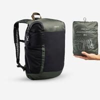 Second Life - Plecak Forclaz Travel składany 25 l wodoodporny - Stan Doskonały. Szare plecaki męskie FORCLAZ, bez wzorów, z materiału. Za 90.00 zł.